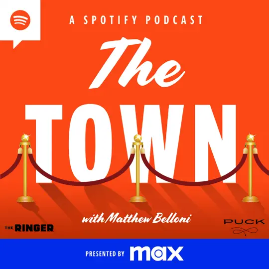 Cover photo for The Town podcast by Matthew Belloni